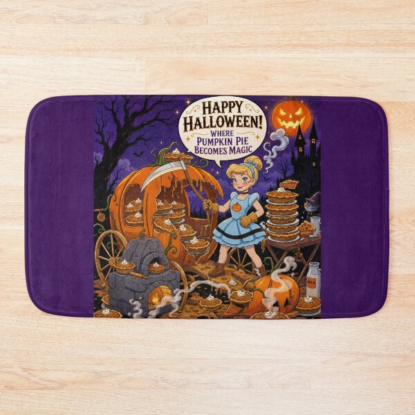 Item preview, "Where Pumpkin Pie Becomes Magic" — The Princess Who Skipped the Royal Ball | Halloween Fantasy Print designed and sold by SammyMorry.