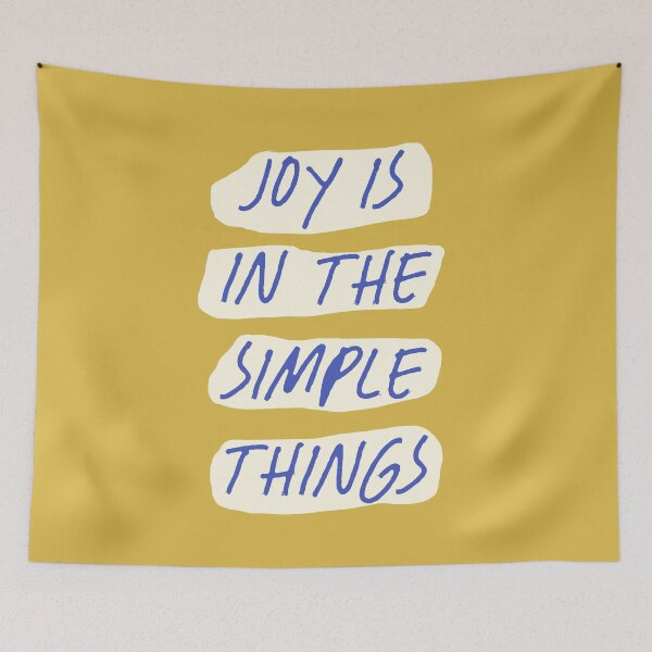 Item preview, Joy Is In The Simple Things designed and sold by soheedesigns.
