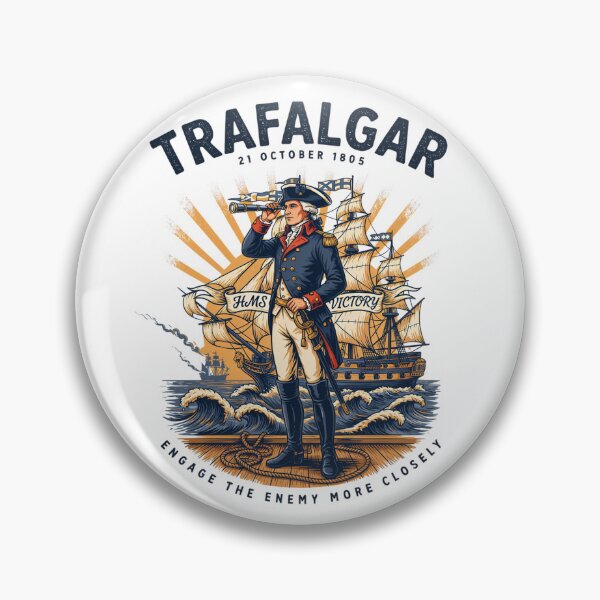 Item preview, Trafalgar 1805 HMS Victory – Admiral Nelson Naval Heritage Maritime Design designed and sold by ArcticFoxStudio.