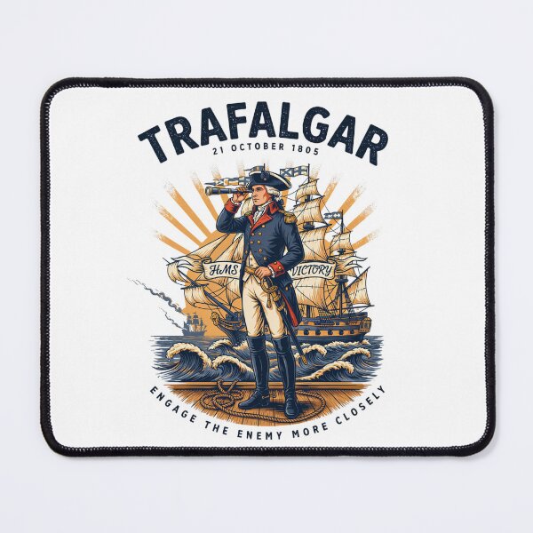 Item preview, Trafalgar 1805 HMS Victory – Admiral Nelson Naval Heritage Maritime Design designed and sold by ArcticFoxStudio.