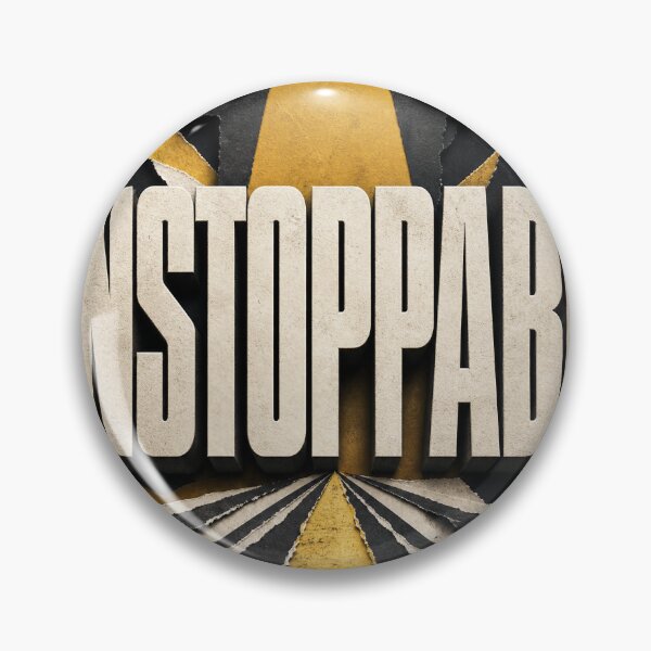 Item preview, Unstoppable, Bold Motivational Typography Poster designed and sold by Jandedan.