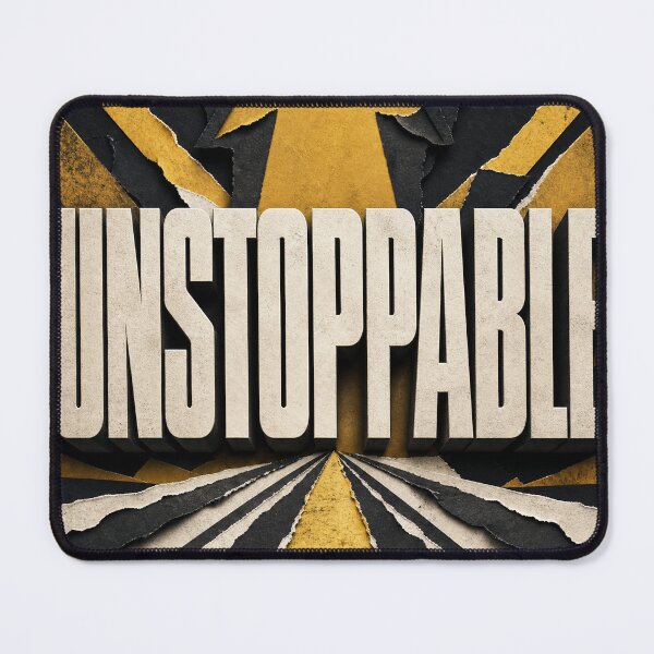 Item preview, Unstoppable, Bold Motivational Typography Poster designed and sold by Jandedan.