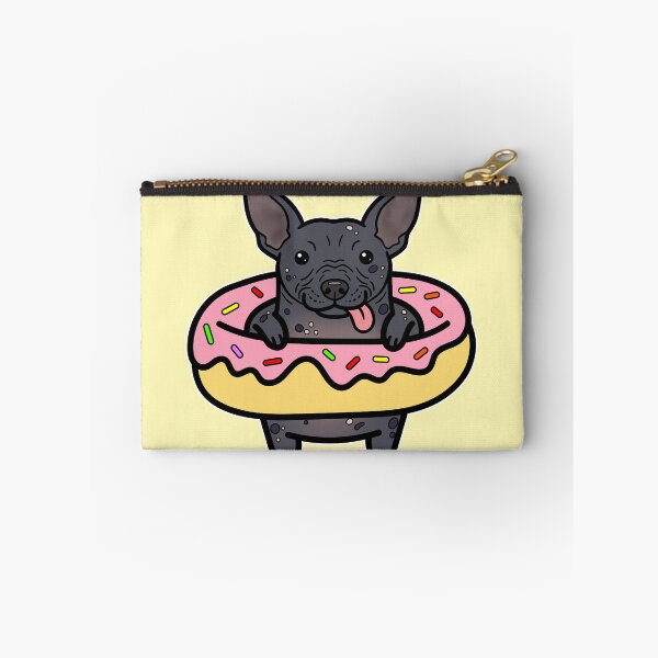 Item preview, Kawaii Xoloitzcuintli Dog in Pink Frosting Donut Illustration designed and sold by Blupunk.