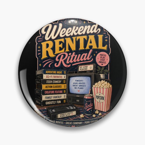 Item preview, Good Movies Great Snacks VHS Weekend Poster  designed and sold by Sketchlegacy.