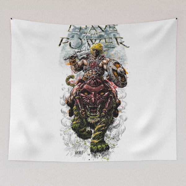 Item preview, He-Man & Battlecat designed and sold by KKTEE.