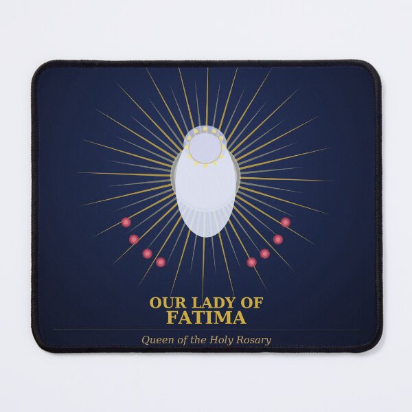 Item preview, Our Lady of Fatima - Queen of the Holy Rosary | Catholic Art designed and sold by BenedictTArt.