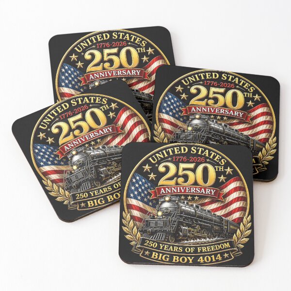 Item preview, United States 250th Anniversary Semi Quincentennial Big Boy 4014 Train Graphic designed and sold by MariCanal.