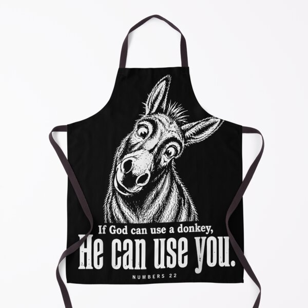 Item preview, If God Can Use A Donkey He Can Use You Numbers Bible designed and sold by MariCanal.