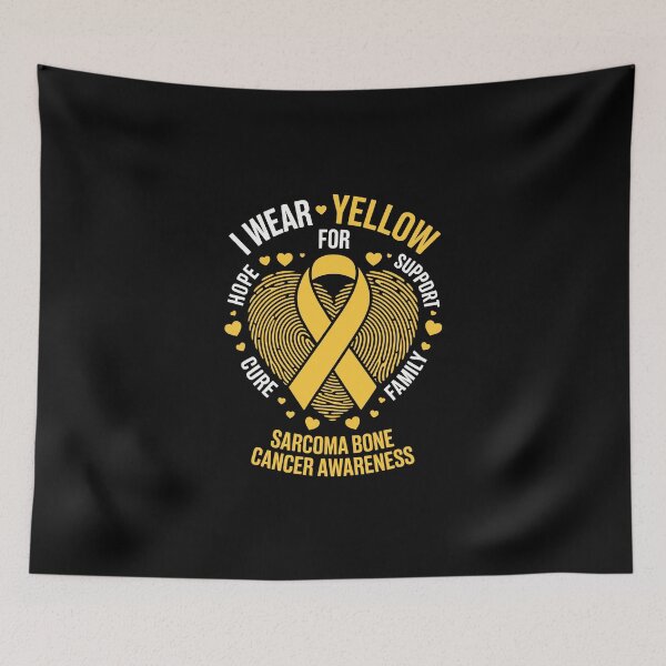 Item preview, Yellow Ribbon for Cancer Awareness designed and sold by jkrphoto.