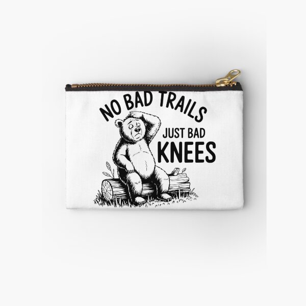 Item preview, No Bad Trails Just Bad Knees designed and sold by FloraliteCo.