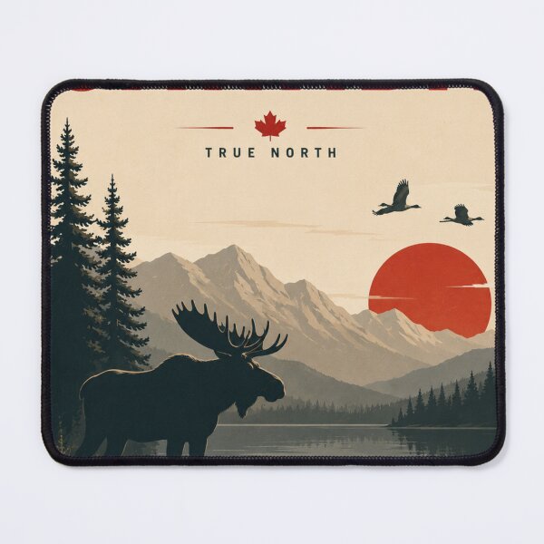 Item preview, Canada Wildlife Poster Series Moose designed and sold by greatlakesimage.