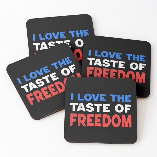 Item preview, I Love The Taste Of Freedom Patriotic 4th Of July Text designed and sold by DuneHaicna.