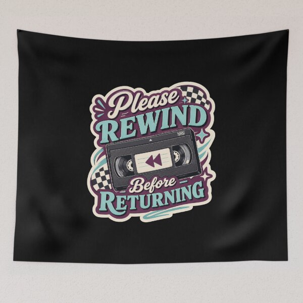 Item preview, Retro Rewind VHS Tape Nostalgia  designed and sold by Sketchlegacy.