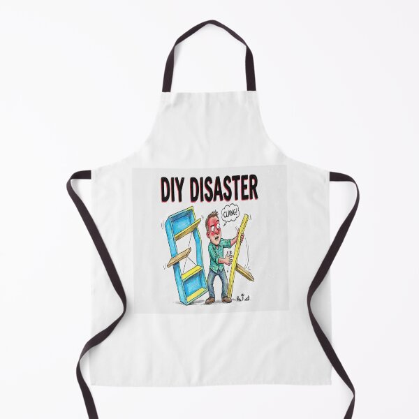 Item preview, DIY Disaster - Funny Home Repair Fail Cartoon designed and sold by Petringo.