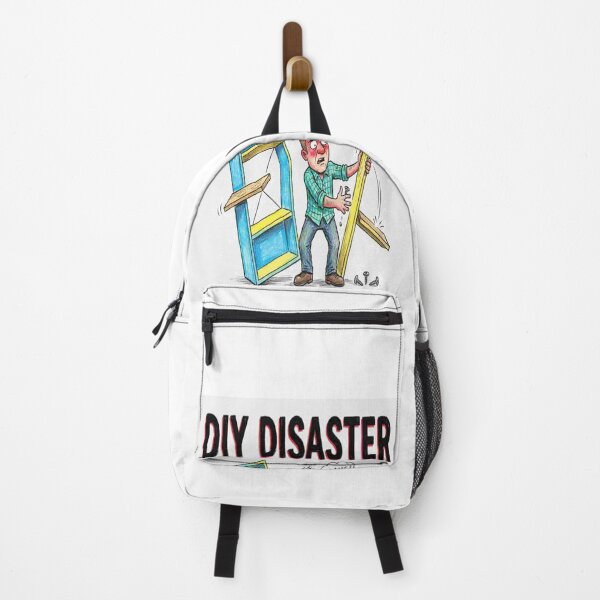 Item preview, DIY Disaster - Funny Home Repair Fail Cartoon designed and sold by Petringo.