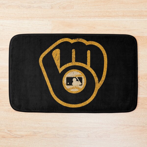 Item preview, Milwaukee Vintage Style Baseball Glove Distressed Sports Fan Graphic Art Print designed and sold by DuneHaicna.