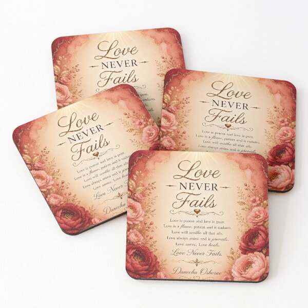 Item preview, Love Never Fails designed and sold by Godisgr8t2me.