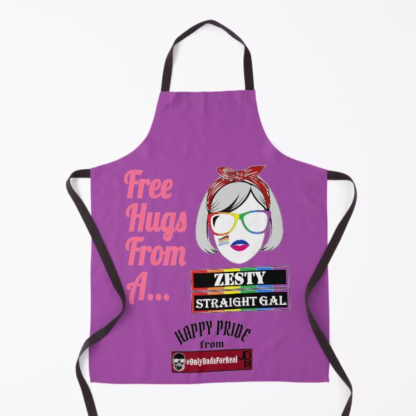 Item preview, Free Hugs Zesty Straight Gal (Purple) *More Colors Available in Collection designed and sold by OnlyDadsForReal.