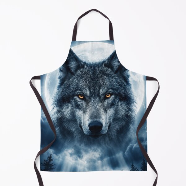 Item preview, Mystical Wolf Under Full Moon designed and sold by VelarisMoon.