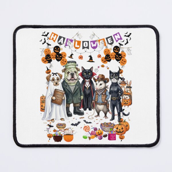 Item preview, Cute Halloween Animals in Costumes Clipart - Spooky Festive Pets Graphic designed and sold by VibranPalette.