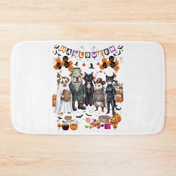 Item preview, Cute Halloween Animals in Costumes Clipart - Spooky Festive Pets Graphic designed and sold by VibranPalette.