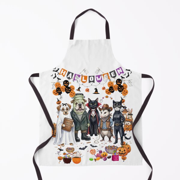 Item preview, Cute Halloween Animals in Costumes Clipart - Spooky Festive Pets Graphic designed and sold by VibranPalette.