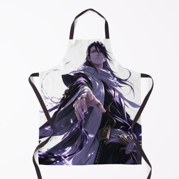 Item preview, Byakuya | Shadow Sovereign Anime Warrior – Dark Fantasy Mystic King Aesthetic Art designed and sold by Dyan4.