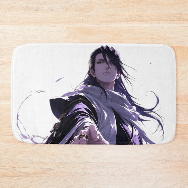 Item preview, Byakuya | Shadow Sovereign Anime Warrior – Dark Fantasy Mystic King Aesthetic Art designed and sold by Dyan4.