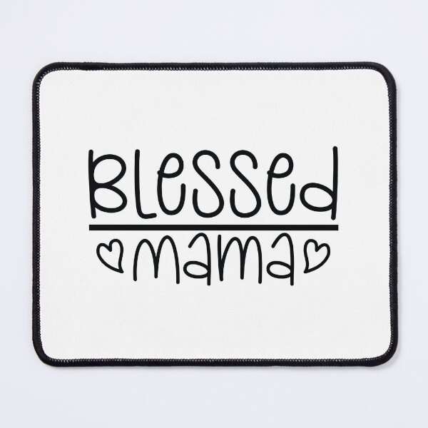 Item preview, Blessed Mama - Cute Mothers Day Retro Vintage Floral Aesthetic Mom Mommy Wife Family Grandma Gift designed and sold by FuzionRaptor.
