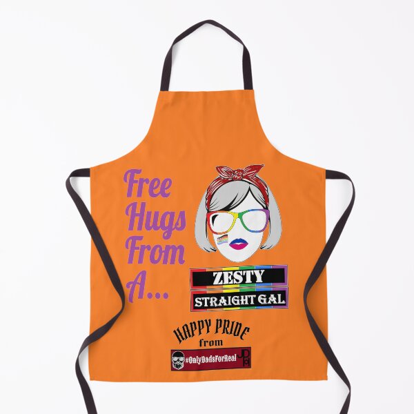 Item preview, Free Hugs Zesty Straight Gal (Orange) *More Colors Available in Collection designed and sold by OnlyDadsForReal.
