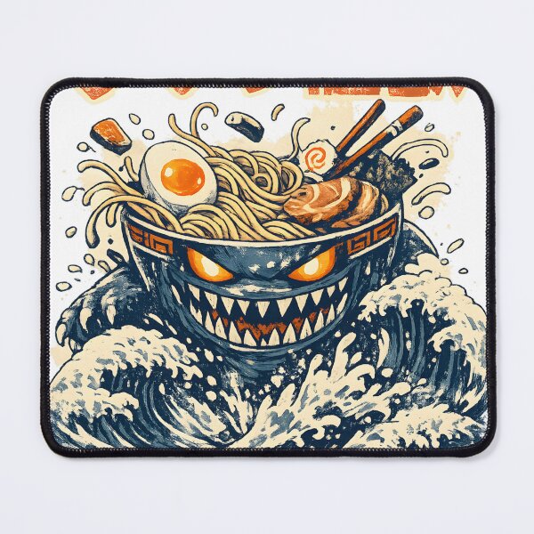 Item preview, Ramen Kaiju – Monster of the Deep Bowl designed and sold by AVINN-SENPAI.