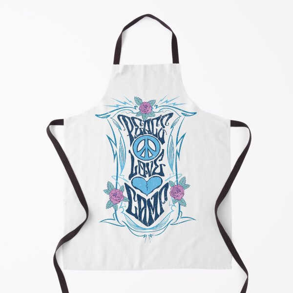 Item preview, PEACE LOVE CAMP PSYCHEDELIC ROSES designed and sold by KUSTOM CAMP CREATIVES.