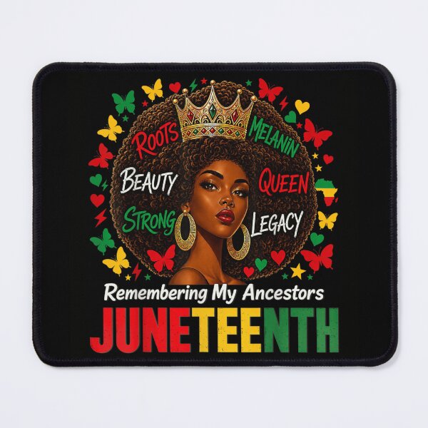Item preview, Juneteenth 2026 Remembering My Ancestors Melanin Queen Black History Pride Design designed and sold by GalenoHenley.