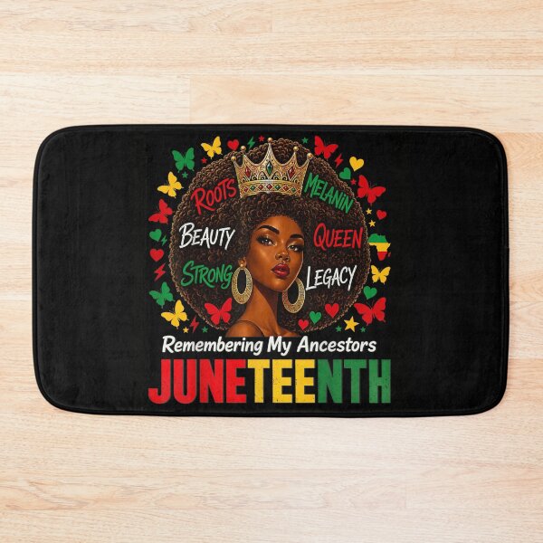 Item preview, Juneteenth 2026 Remembering My Ancestors Melanin Queen Black History Pride Design designed and sold by GalenoHenley.