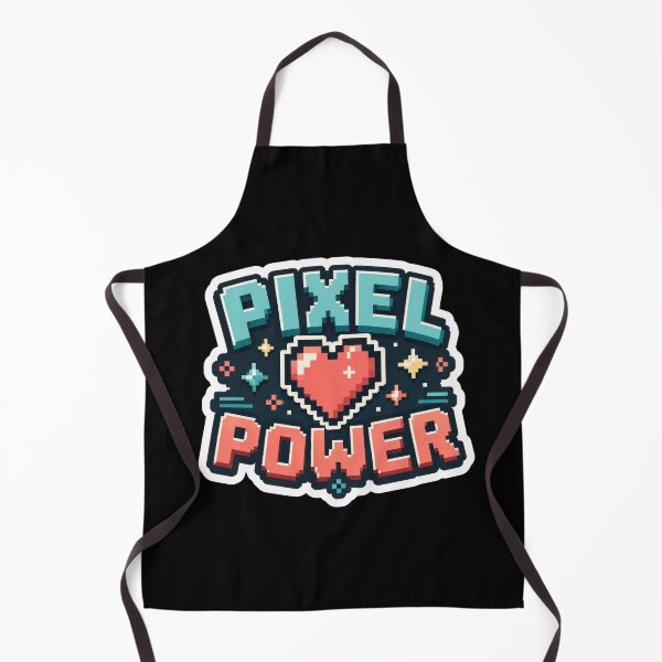Item preview, Pixel Power Retro Gaming Heart designed and sold by Sketchlegacy.