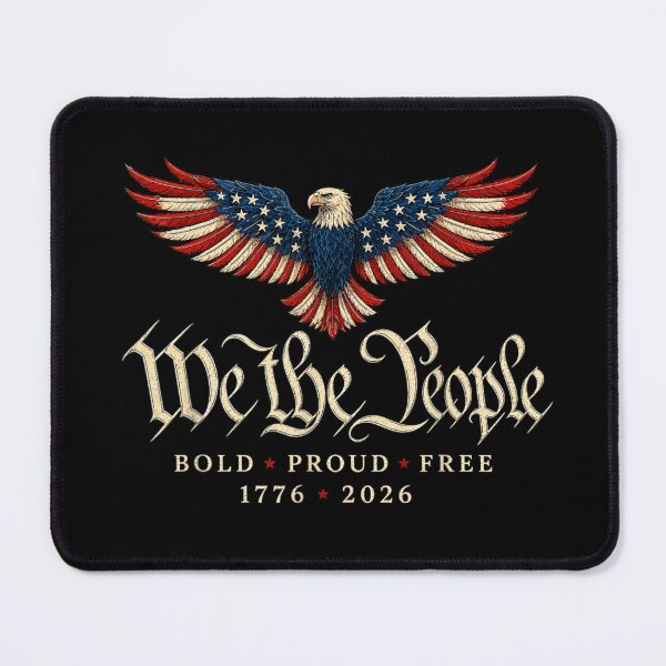 Item preview, We The People 1776 To 2026 Patriotic American Bald Eagle Semi Quincentennial designed and sold by GalenoHenley.