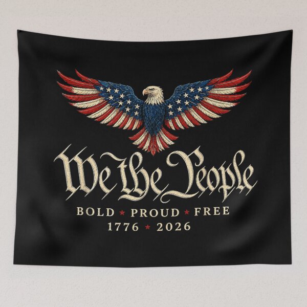 Item preview, We The People 1776 To 2026 Patriotic American Bald Eagle Semi Quincentennial designed and sold by GalenoHenley.