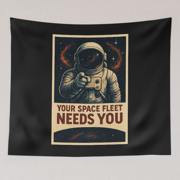 Item preview, Propaganda Style Poster Space Explorer Vintage  designed and sold by Genius Geek.