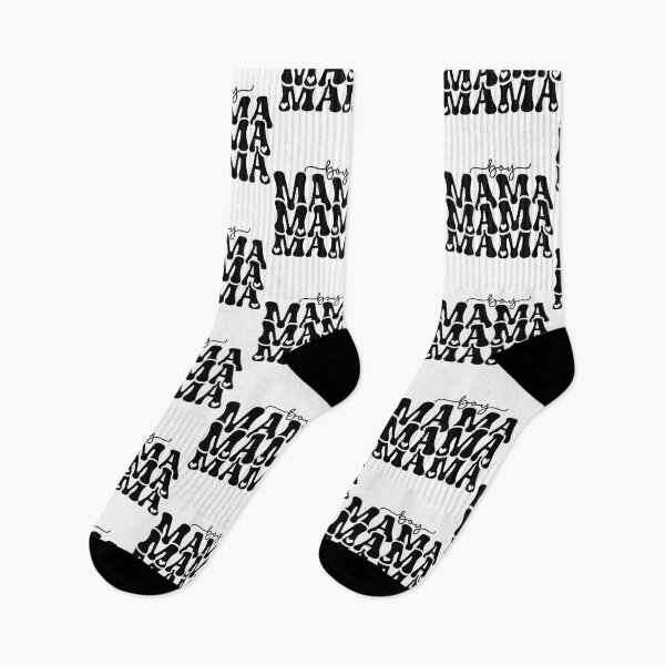 Item preview, Boy Mama - Cute Mothers Day Retro Vintage Floral Aesthetic Mom Mommy Wife Family Son Grandma Gift designed and sold by FuzionRaptor.