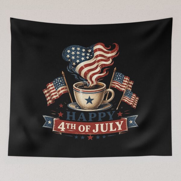Item preview, Happy 4th of July Coffee designed and sold by OlakunleOloroz.