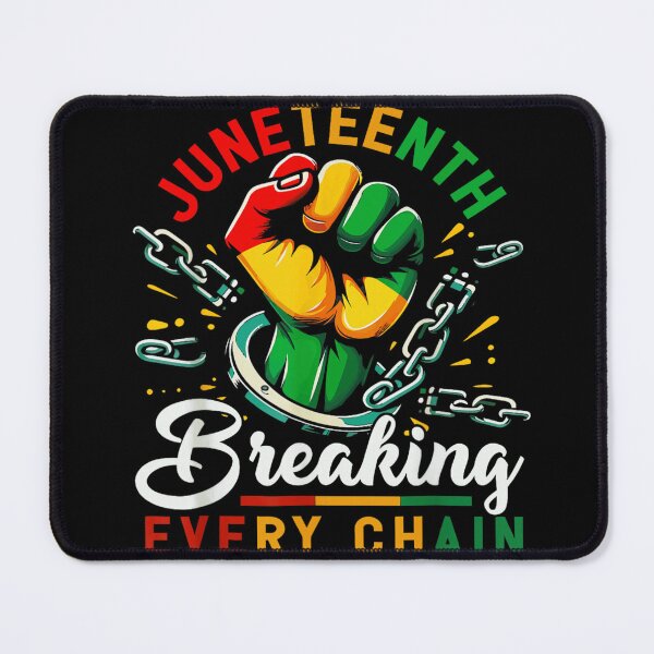 Item preview, Juneteenth 2026 Breaking Every Chain Raised Fist Black Freedom Jubilee Celebration designed and sold by GalenoHenley.