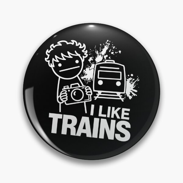 Item preview, I LIKE TRAINS – Funny Railfan Photographer designed and sold by happiecatstore.