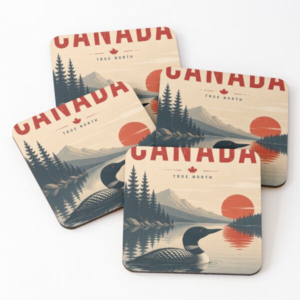 Item preview, Canad Wildlife Series Poster-Loon designed and sold by greatlakesimage.