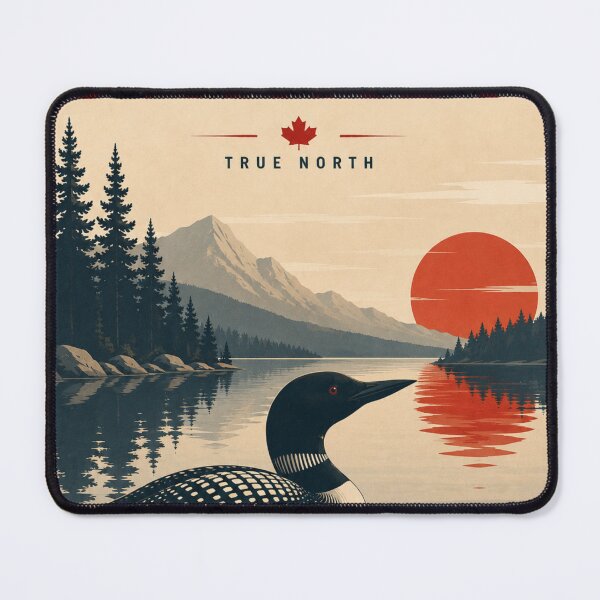 Item preview, Canad Wildlife Series Poster-Loon designed and sold by greatlakesimage.