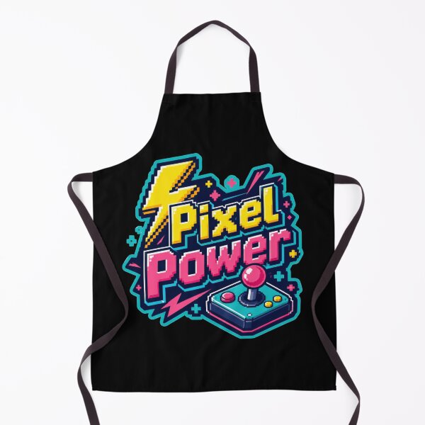 Item preview, Pixel Power Arcade Joystick Gamer designed and sold by Sketchlegacy.