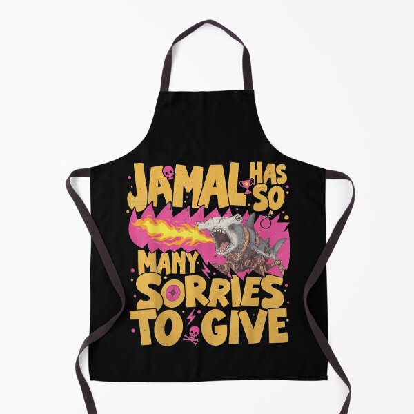 Item preview, Funny Jamal Has So Many Sorries To Give Fire Breathing Hammerhead Shark designed and sold by StanaLuis.