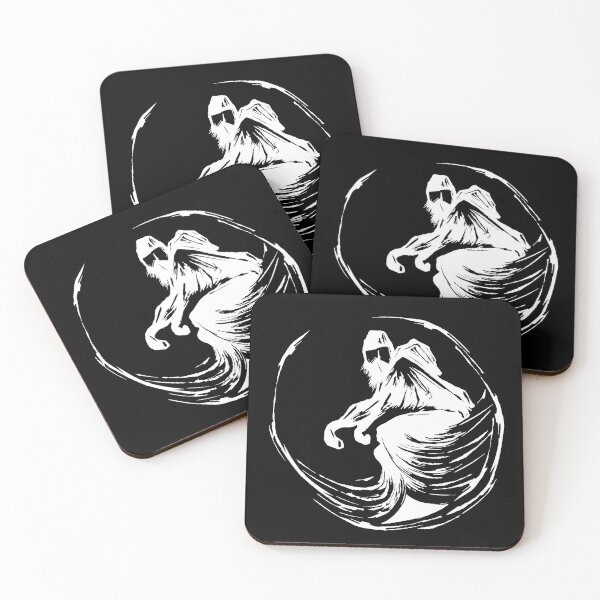 Item preview, Wraith Snowboarder Logo 1 | Sumi-E Ink Art | Shred Art designed and sold by Shred Art Studio.