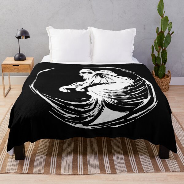 Item preview, Wraith Snowboarder Logo 1 | Sumi-E Ink Art | Shred Art designed and sold by Shred Art Studio.