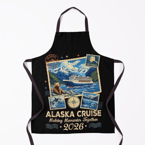 Item preview, Alaska Cruise Making Memories Together 2026 Family Vacation Vintage Postcard Art designed and sold by StanaLuis.
