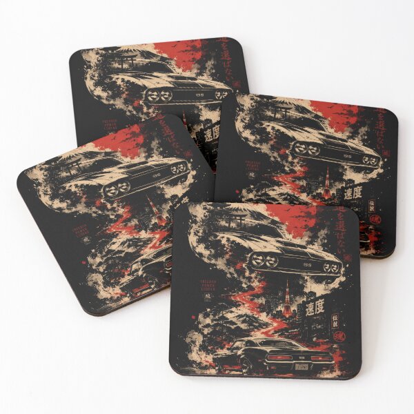Item preview, Coche Muscle Car Clásico Estilo Japonés designed and sold by Artistikastore.